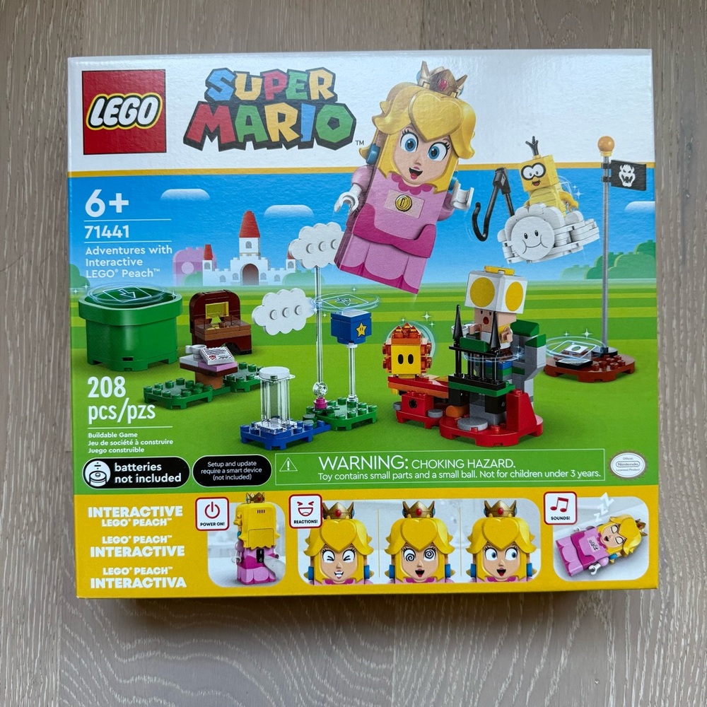 New! LEGO Super Mario Interactive Peach Set